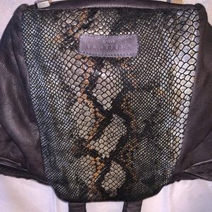 NWT Liebeskind bag—beautiful faux snakeskin accent